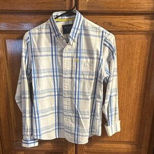 Abercrombie Boy’s Button up Shirt in Blue and White Check